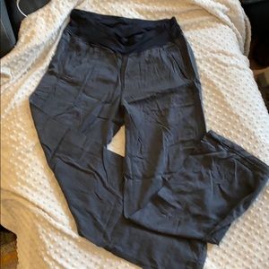 Lululemon wide leg silk pants